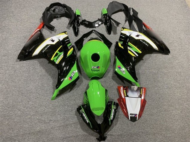 2013-2024 Green Black White Yellow Red Kawasaki EX300 Motorcycle Fairings