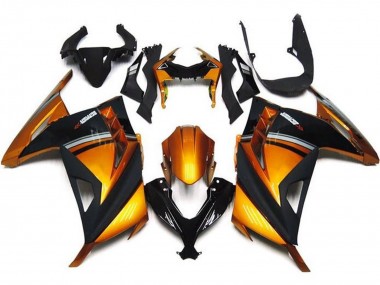 2013-2024 Orange Black Grey Kawasaki EX300 Motorcycle Fairings
