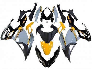 2018-2024 Nardo Grey Orange Black Kawasaki Ninja 400 Motorcycle Fairings