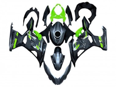 2018-2024 Green Grey Kawasaki Ninja 400 Motorcycle Fairings