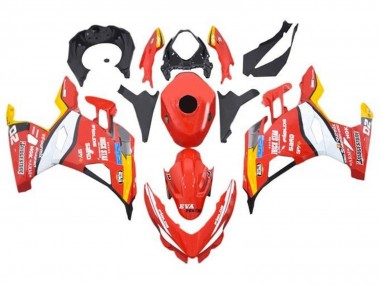 2018-2024 Red White Yellow Black Trick Star Bridgestone Kawasaki Ninja 400 Motorcycle Fairings