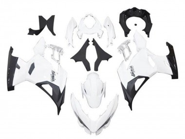 2018-2024 White Black Kawasaki Ninja 400 Motorcycle Fairings