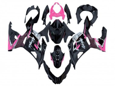 2018-2024 Glossy Black Pink White Kawasaki Ninja 400 Motorcycle Fairing