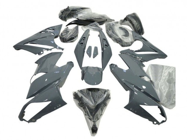 2009-2011 Nardo Grey Kawasaki Ninja 650 EX650 Motorcycle Fairings