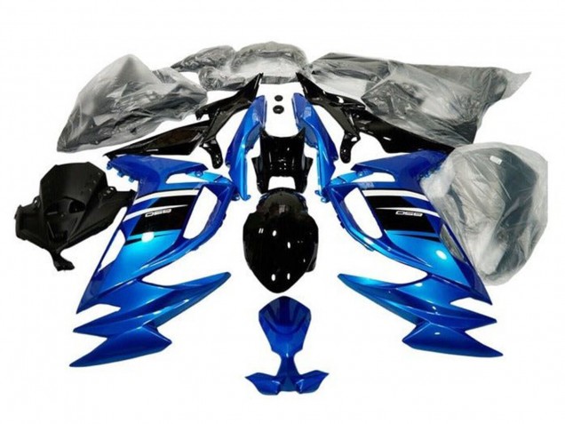 2020-2025 Blue White Black Kawasaki Ninja 650 EX650 Motorcycle Fairings