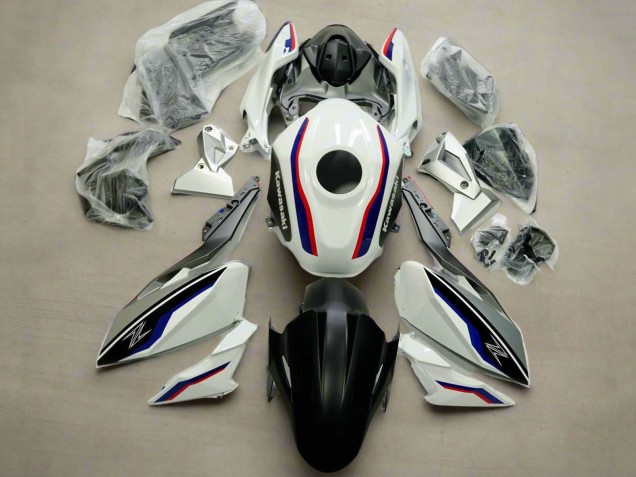 2018-2024 Yellow Matte Black Kawasaki Z400 Motorcycle Fairings
