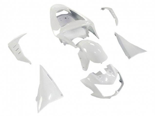2003-2006 White Kawasaki Z1000 Motorcycle Fairings