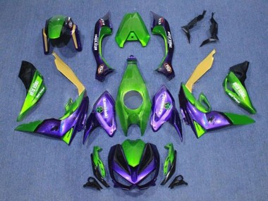 2014-2019 Green Yellow Purple Black Kawasaki Z1000 Motorcycle Fairings