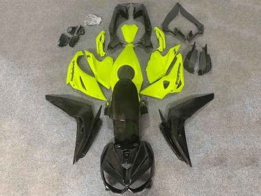 2014-2019 Black Yellow Kawasaki Z1000 Motorcycle Fairings
