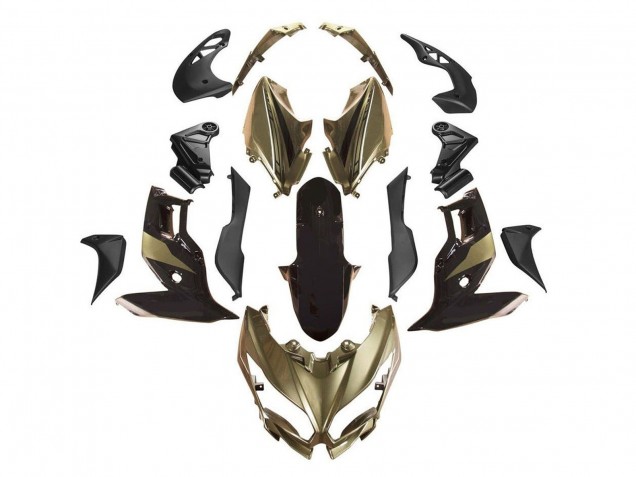 2015-2021 Gold Black Kawasaki Versys 650 Motorcycle Fairings