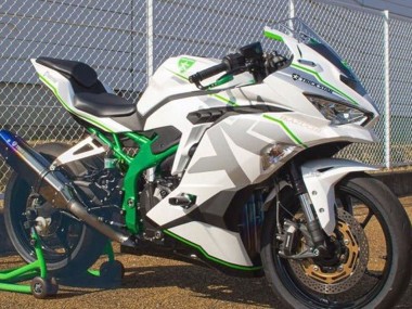 2019-2025 White Silver Green Kawasaki ZX25R ZX-25R Motorcycle Fairings