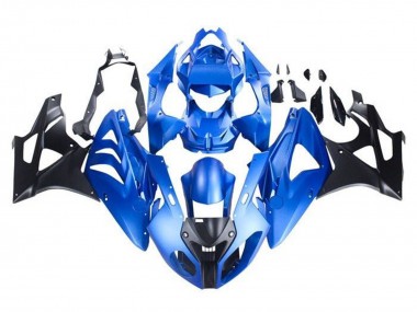 2009-2014 Blue Glossy Black BMW S1000RR Motorcycle Fairing