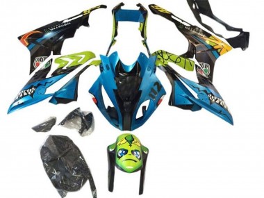 2015-2016 Yellow Blue Black Shark BMW S1000RR Motorcycle Fairings