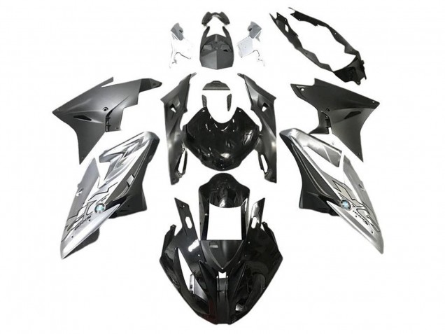 2015-2016 Silver Glossy Black Matte Black BMW S1000RR Motorcycle Fairings