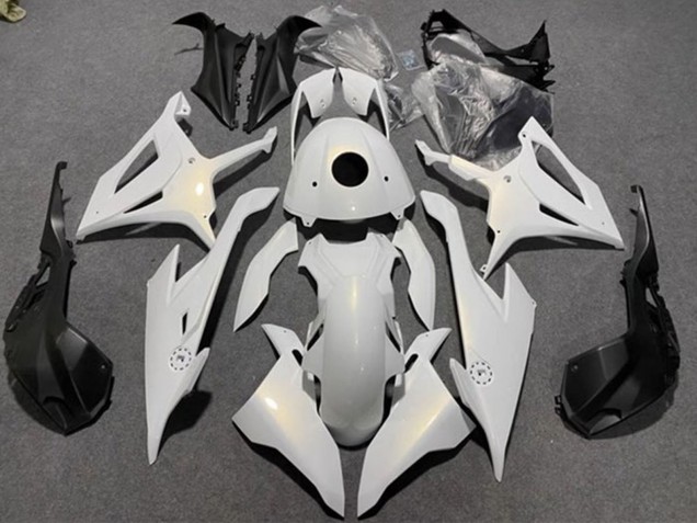 2019-2022 Pearl White BMW S1000RR Motorcycle Fairings