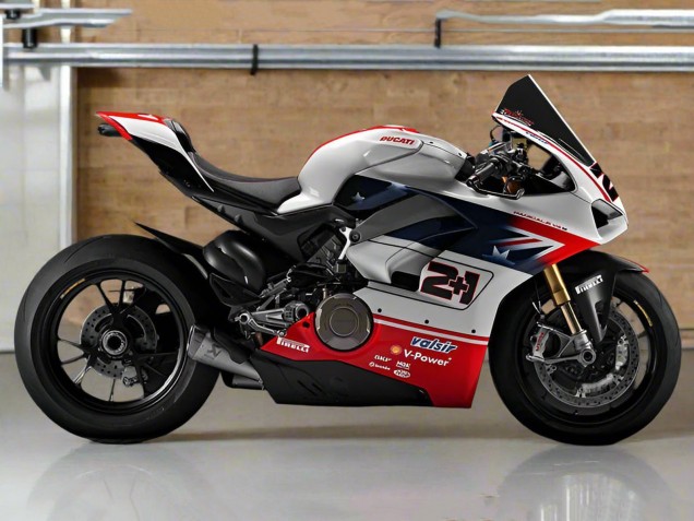 2018-2019 Silver Red Black Ducati Panigale V4 V4S Motorcycle Fairings