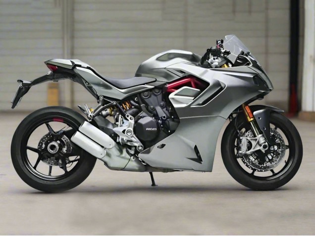 2021-2024 Silver Ducati 2021-2024 Ducati Supersport 950/950S Motorcycle Fairings