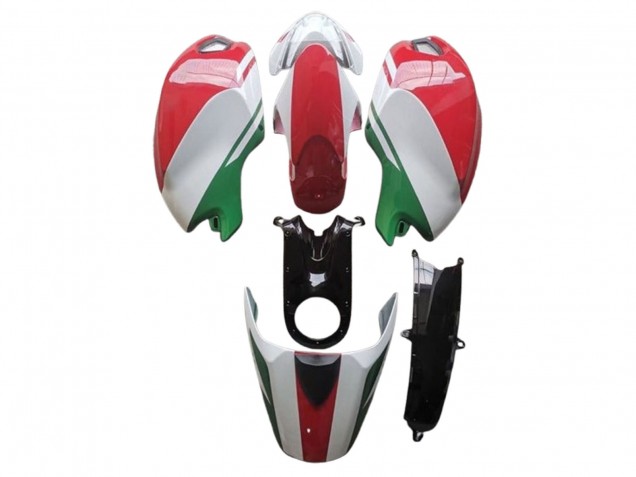2008-2012 White Red Green Ducati Monster 696 796 1100 1100S Motorcycle Fairings