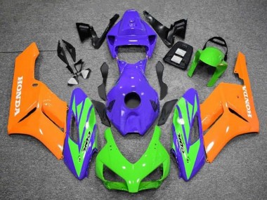 2004-2005 Purple Green Orange Honda CBR1000RR Motorcycle Fairings