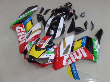 2004-2005 White Red Black Yellow Green Givi Honda CBR1000RR Motorcycle Fairings