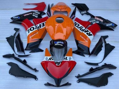 2012-2016 Orange White Red Glossy Black Repsol Honda CBR1000RR Motorcycle Fairing