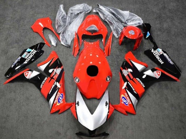 2012-2016 Red Silver Glossy Black Honda CBR1000RR Motorcycle Fairings