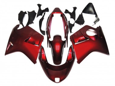 1996-2007 Red Honda CBR1100XX Blackbird Motorcycle Fairings