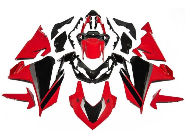 2019-2021 Red Grey Black Honda CBR500R Motorcycle Fairings