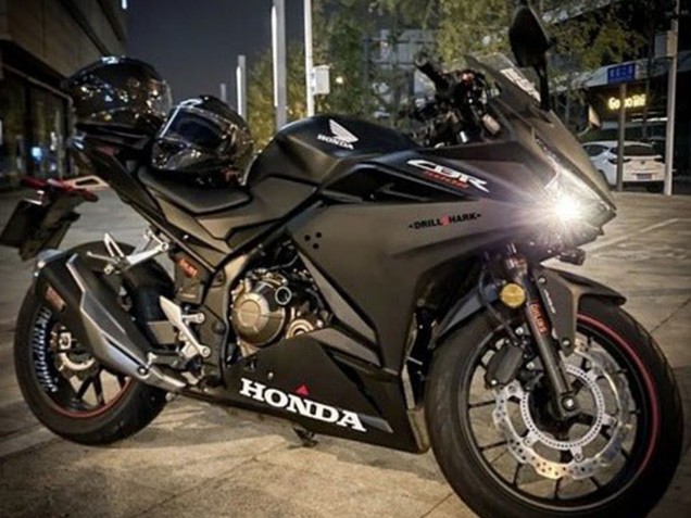 2019-2021 Matte Black Honda CBR500R Motorcycle Fairings