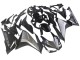 2019-2021 Silver Matte Black Honda CBR500R Motorcycle Fairings