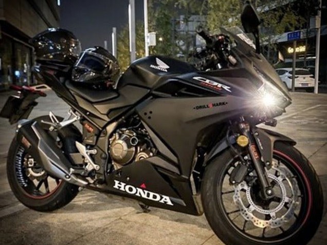 2022-2023 Matte Black White Red Honda CBR500R Motorcycle Fairings