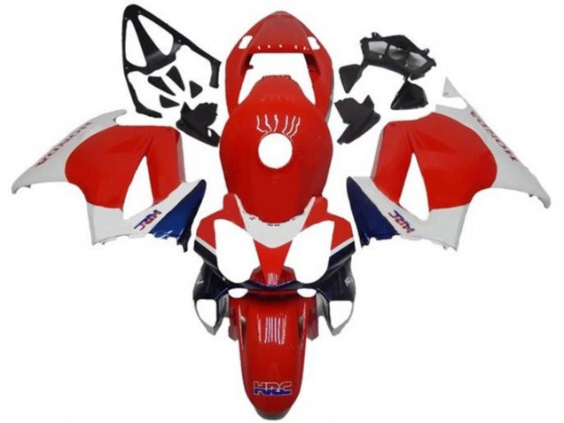 2002-2013 White Red Blue HRC Honda VFR 800 Motorcycle Fairings