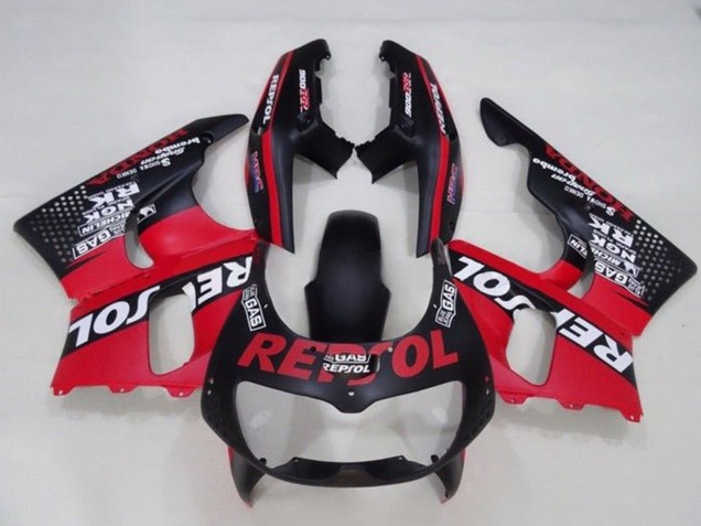 1994-1995 Red Matte Black White Repsol Honda CBR900RR 893 Motorcycle Fairings