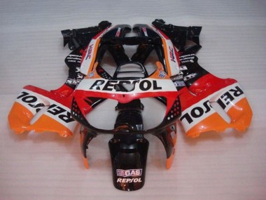 1994-1995 Orange White Red Glossy Black Repsol Honda CBR900RR 893 Motorcycle Fairings