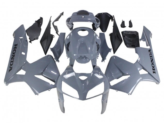 2005-2006 Grey Black Honda CBR600RR Motorcycle Fairings