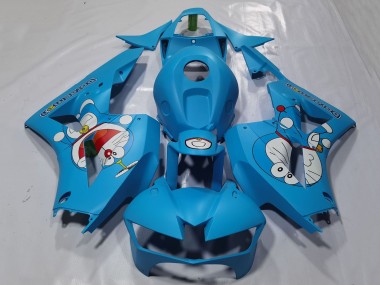 2013-2023 Light Blue Doraemon Honda CBR600RR Motorcycle Fairings