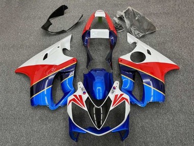 2001-2003 White Red Blue Dark Blue Honda CBR600 F4i Motorcycle Fairings