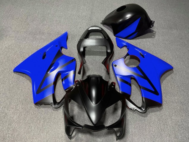 2001-2003 Blue Matte Black Honda CBR600 F4i Motorcycle Fairings