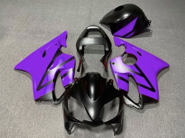 2001-2003 Purple Matte Black Honda CBR600 F4i Motorcycle Fairings
