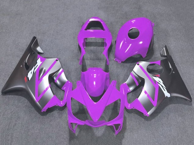 2001-2003 Silver Light Purple Honda CBR600 F4i Motorcycle Fairings