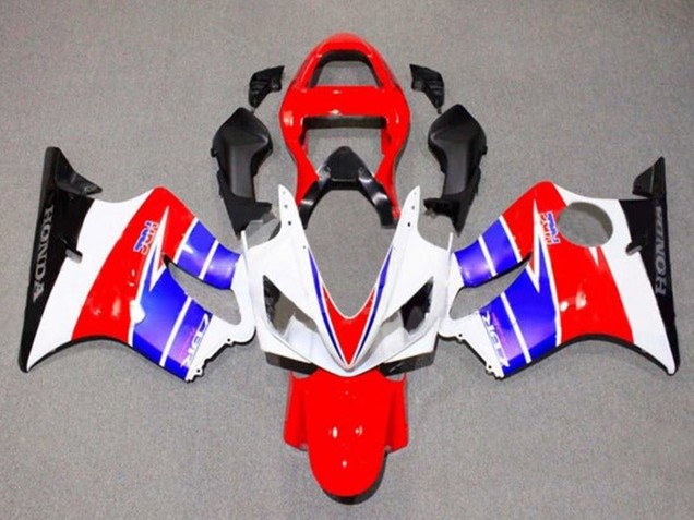 2001-2003 White Red Blue Black Honda CBR600 F4i Motorcycle Fairings