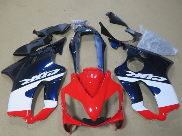 2004-2007 Red White Blue Honda CBR600 F4i Motorcycle Fairings