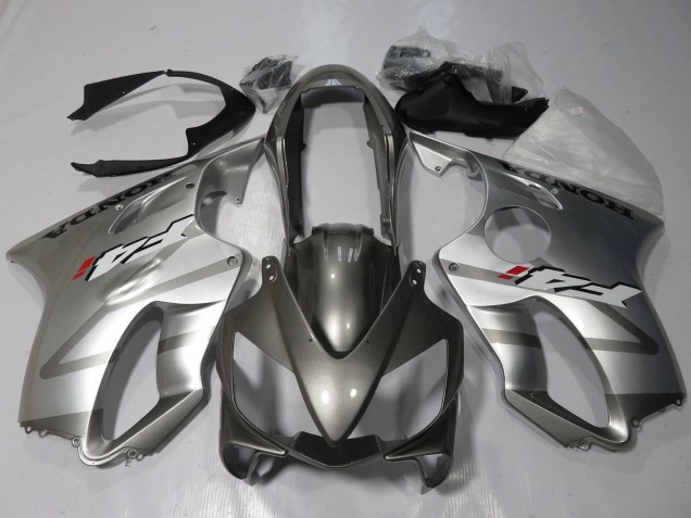 2004-2007 Silver Grey Honda CBR600 F4i Motorcycle Fairings