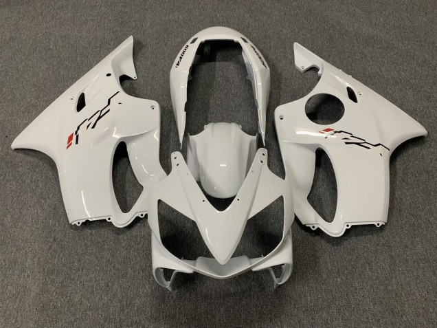 2004-2007 White Honda CBR600 F4i Motorcycle Fairings