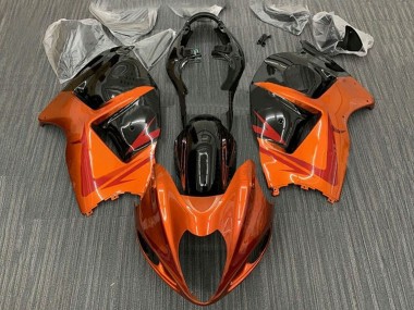 1996-2007 Orange Black Red Suzuki GSXR1000 Motorcycle Fairings