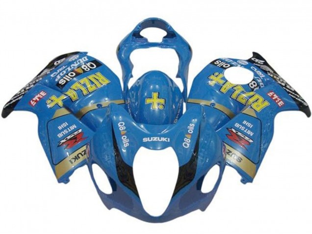 1996-2007 Blue Gold Black Rizla Suzuki GSXR1000 Motorcycle Fairings