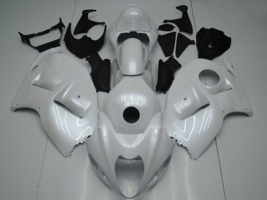 1996-2007 Pearl White Suzuki GSXR1000 Motorcycle Fairings