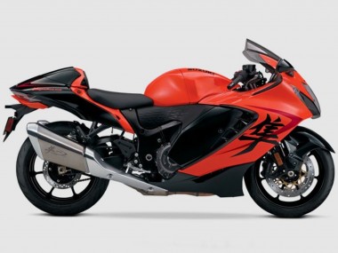 2021-2025 Orange Matte Black Suzuki GSXR 1300&nbsp;Hayabusa Motorcycle Fairings