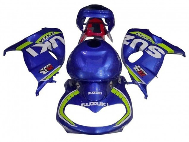 1998-2003 Blue White Neon Yellow Suzuki TL1000R Motorcycle Fairings