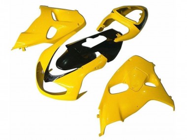 1998-2003 Yellow Black Suzuki TL1000R Motorcycle Fairings